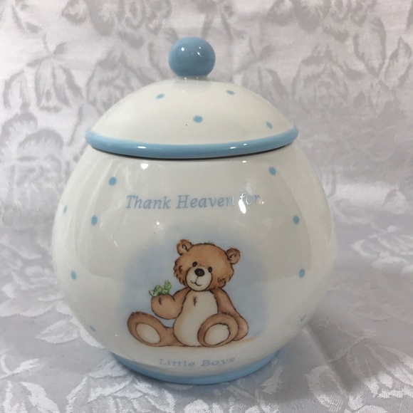 Gund Other - Gund Bear Porcelain Jar for Little Babies